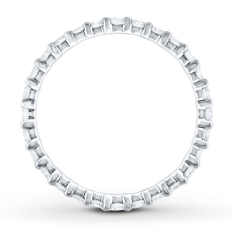 Main Image 2 of Now + Forever Diamond Eternity Ring 1 ct tw Round-cut 14K White Gold