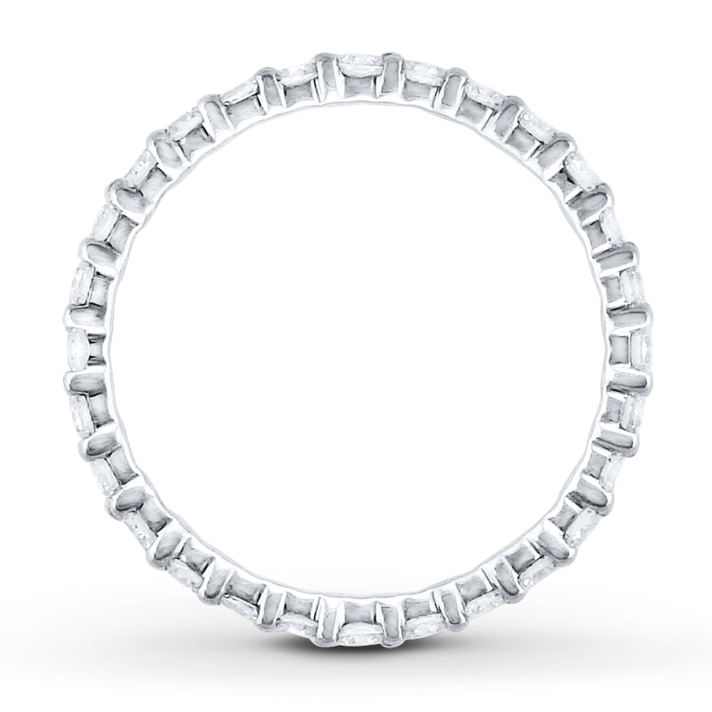 Diamond Eternity Ring 1 ct tw Round-cut 14K White Gold