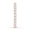 Thumbnail Image 3 of Now + Forever Diamond Eternity Ring 1 ct tw Round-cut 14K Rose Gold