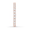 Thumbnail Image 2 of Diamond Eternity Ring 1 ct tw Round-cut 14K Rose Gold