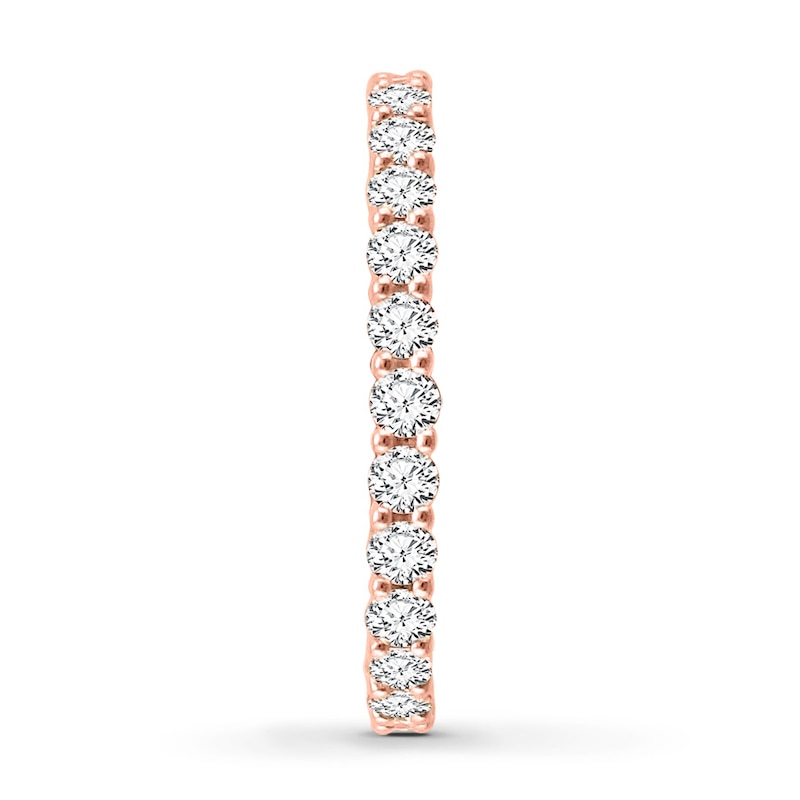 Diamond Eternity Ring 1 ct tw Round-cut 14K Rose Gold