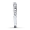 Thumbnail Image 2 of Diamond Anniversary Ring 1/5 ct tw Round-cut 14K White Gold