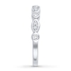 Thumbnail Image 3 of Now + Forever Diamond Anniversary Band 1/4 ct tw Round-cut 10K White Gold