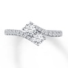 Thumbnail Image 1 of Ever Us Two-Stone Ring 1 ct tw Diamonds 14K White Gold