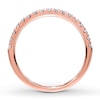 Thumbnail Image 1 of Diamond Wedding Band 1/4 ct tw Round-cut 10K Rose Gold