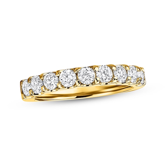 Kay Diamond Anniversary Band 1/2 ct tw Round-cut 14K Yellow Gold