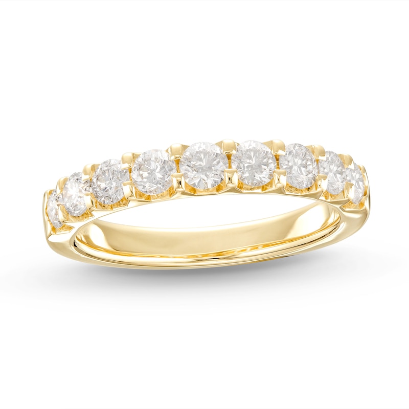 Main Image 1 of Now + Forever Diamond Anniversary Band 1 ct tw Round-cut 14K Yellow Gold