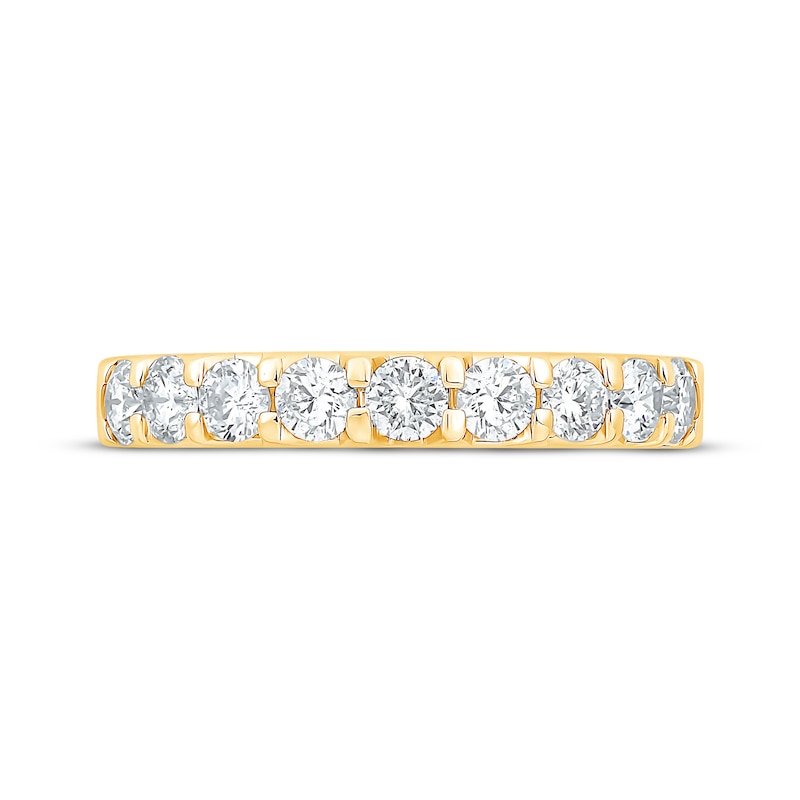 Main Image 3 of Now + Forever Diamond Anniversary Band 1 ct tw Round-cut 14K Yellow Gold
