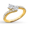 Thumbnail Image 2 of Ever Us Two-Stone Ring 1 ct tw Diamonds 14K Yellow Gold