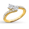 Thumbnail Image 3 of Ever Us Two-Stone Ring 1 ct tw Diamonds 14K Yellow Gold