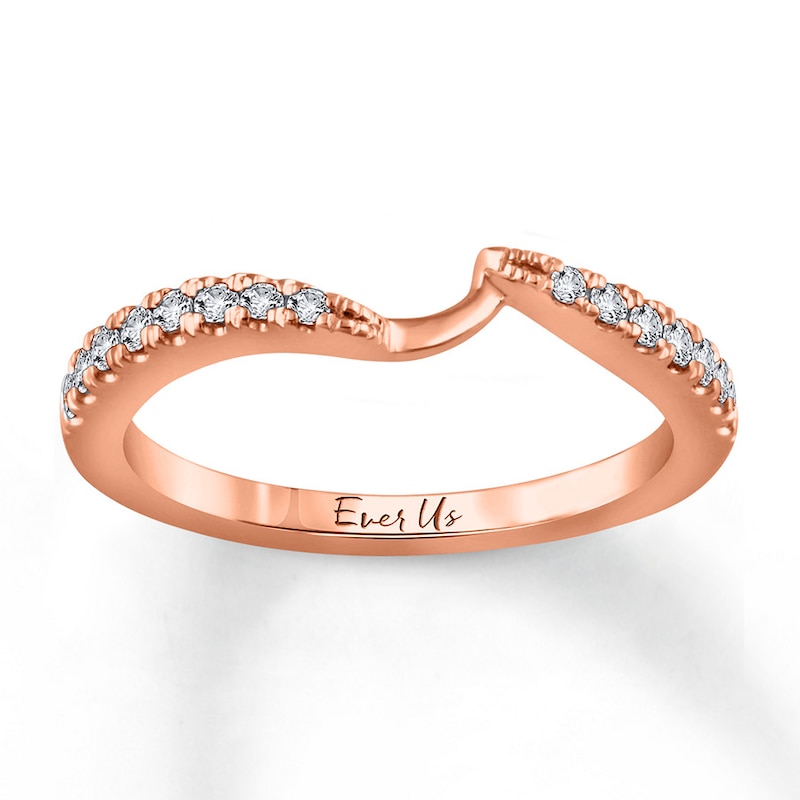 Main Image 1 of Ever Us Diamond Band 1/5 carat tw 14K Rose Gold