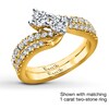 Thumbnail Image 3 of Ever Us Diamond Band 1/5 carat tw 14K Yellow Gold
