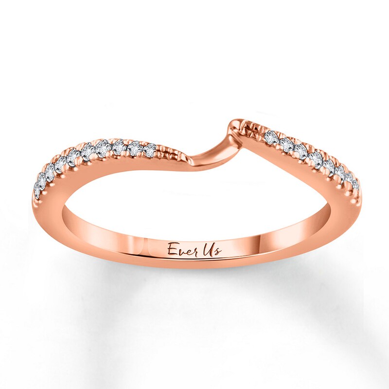 Ever Us Diamond Band 1/8 carat tw 14K Rose Gold