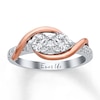 Thumbnail Image 1 of Ever Us Two-Stone Ring 1 ct tw Diamonds 14K Two-Tone Gold