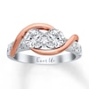 Thumbnail Image 1 of Ever Us Two-Stone Ring 2 ct tw Diamonds 14K Two-Tone Gold