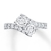 Thumbnail Image 3 of Ever Us Two-Stone Ring 2-1/2 ct tw Diamonds 14K White Gold