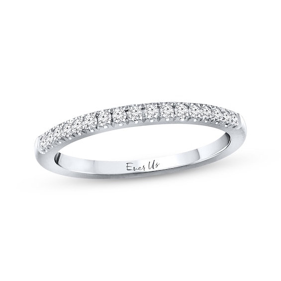 Ever Us Diamond Band 1/6 carat tw 14K White Gold