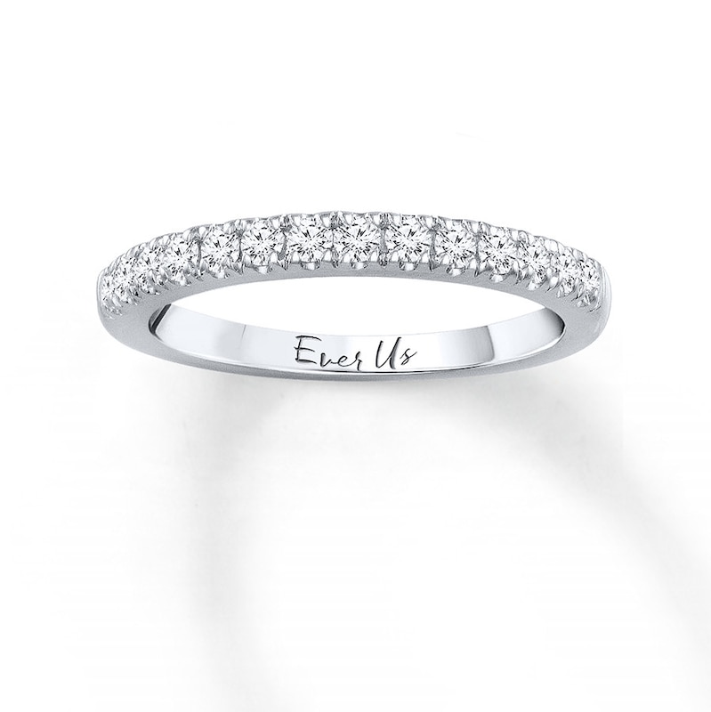 Ever Us Band 3/8 ct tw Diamonds 14K White Gold