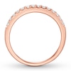 Thumbnail Image 2 of Diamond Anniversary Band 1/3 ct tw Round-cut 10K Rose Gold