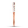 Thumbnail Image 2 of Diamond Anniversary Band 1/3 ct tw Round-cut 10K Rose Gold