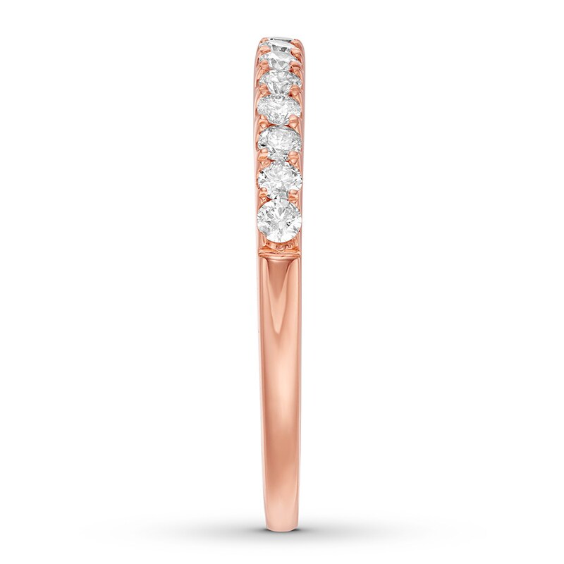 Main Image 3 of Diamond Anniversary Band 1/3 ct tw Round-cut 10K Rose Gold