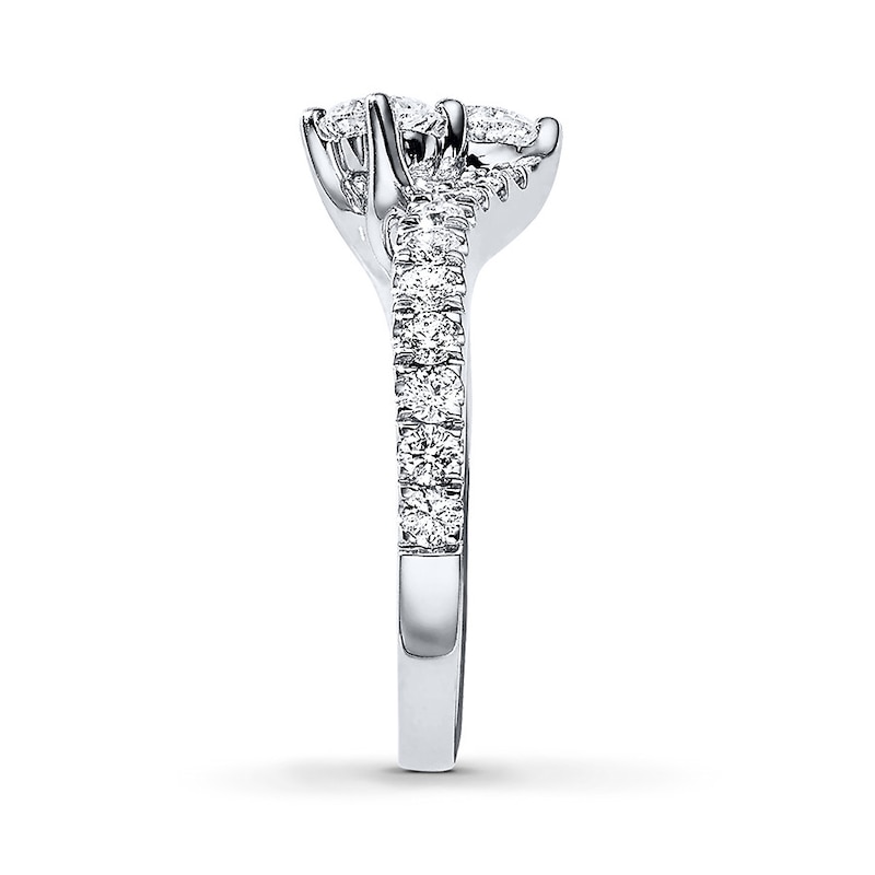 Main Image 3 of Ever Us Two-Stone Diamond Ring 1-1/2 ct tw 14K Gold
