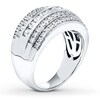 Thumbnail Image 1 of Diamond Anniversary Ring 1 ct tw Round-cut 14K White Gold
