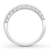 Thumbnail Image 2 of Now + Forever Diamond Anniversary Band 1/3 ct tw Princess-cut 14K White Gold