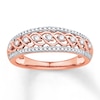 Thumbnail Image 0 of Diamond Anniversary Band 1/4 ct tw Round-cut 10K Rose Gold