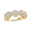 Diamond Anniversary Band 3/4 ct tw Round-cut 14K Yellow Gold