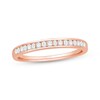 Thumbnail Image 0 of Diamond Anniversary Band 1/4 cttw Round/Baguette 14K Rose Gold