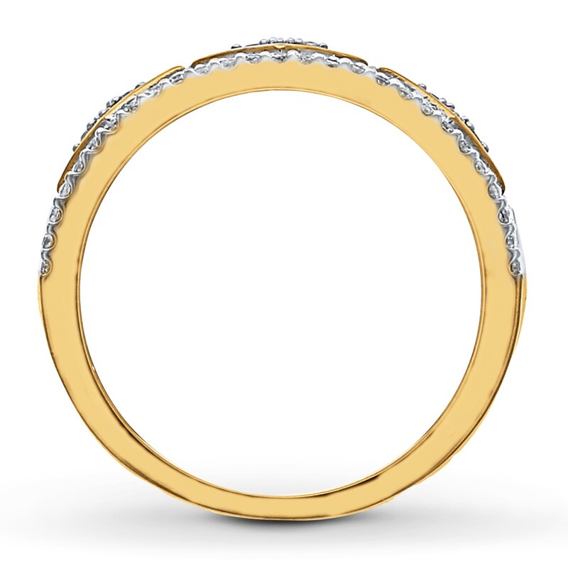 Diamond Anniversary Band 1/2 ct tw Round-cut 10K Yellow Gold