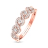 Thumbnail Image 1 of Diamond Anniversary Band 1/3 ct tw Round-cut 14K Rose Gold