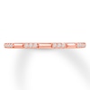 Thumbnail Image 0 of Diamond Anniversary Band 1/20 ct tw Round-cut 10K Rose Gold