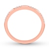 Thumbnail Image 2 of Now + Forever Diamond Anniversary Band 1/20 ct tw Round-cut 10K Rose Gold
