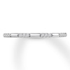 Thumbnail Image 0 of Diamond Anniversary Band 1/20 ct tw Round-cut 10K White Gold