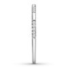Thumbnail Image 3 of Now + Forever Diamond Anniversary Band 1/20 ct tw Round-cut 10K White Gold