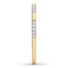 Thumbnail Image 3 of Now + Forever Diamond Anniversary Band 1/20 ct tw Round-cut 10K Yellow Gold