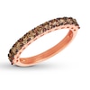 Thumbnail Image 1 of Le Vian Chocolate Diamond Ring 3/4 ct tw 14K Strawberry Gold