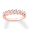 Thumbnail Image 0 of Diamond Anniversary Band 1/6 ct tw Round-cut 10K Rose Gold