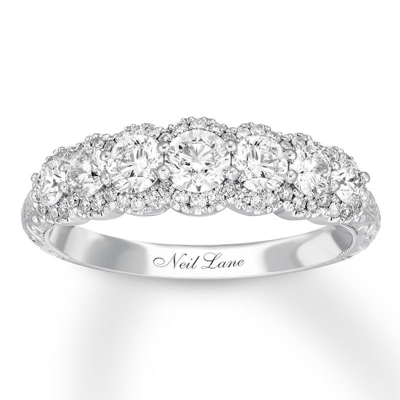 Neil Lane Bridal Diamond Anniversary Band 1 ct tw 14K White Gold