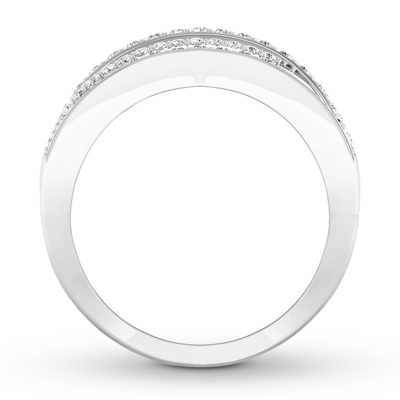 Main Image 2 of Now + Forever Diamond Anniversary Band 1-1/2 ct tw Round-cut 14K White Gold