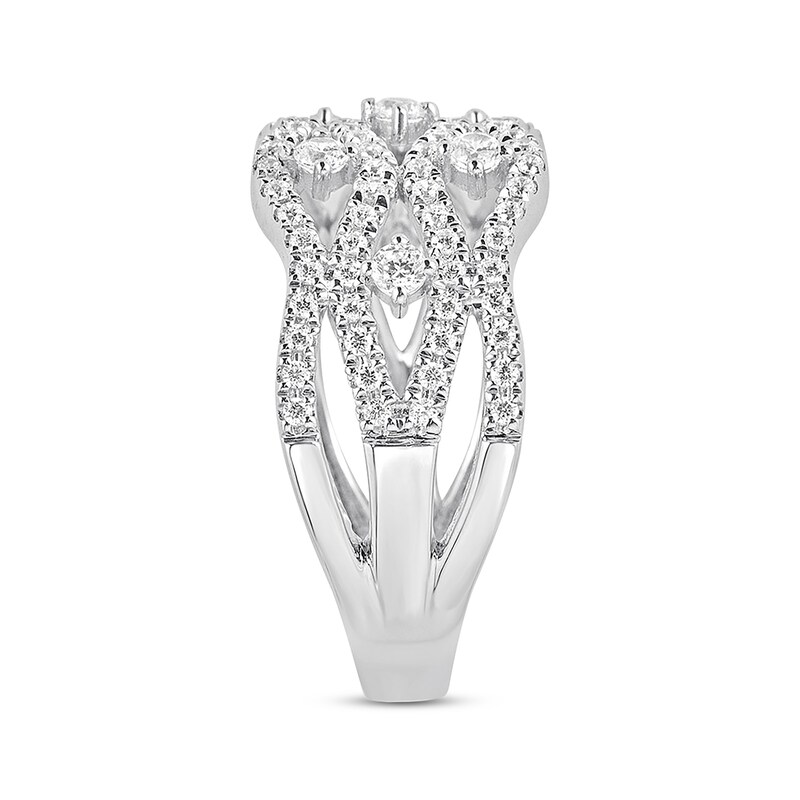 Diamond Anniversary Band 3/4 ct tw Round-cut 14K White Gold