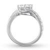 Thumbnail Image 3 of Ever Us Two-Stone Diamond Ring 1-1/2 ct tw Round 14K White Gold