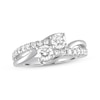 Thumbnail Image 0 of Ever Us Two-Stone Diamond Ring 1 ct tw Round-cut 14K White Gold