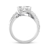 Ever Us Two-Stone Diamond Ring 2 ct tw Round-cut 14K White Gold