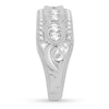 Thumbnail Image 2 of Diamond Anniversary Band 1/2 ct tw Round-cut 14K White Gold