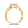 Thumbnail Image 3 of Ever Us Two-Stone Diamond Ring 1 ct tw Round 14K Yellow Gold
