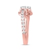 Thumbnail Image 1 of Ever Us Two-Stone Diamond Ring 1-1/2 ct tw Round 14K Rose Gold