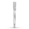 Thumbnail Image 2 of Now + Forever Diamond Anniversary Band 1/20 ct tw Round-cut 14K White Gold